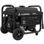 Flaspinal G3500 3500W Portable Generator, Gas Powered, Manual Start